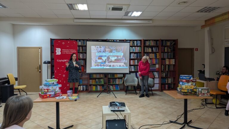 warsztaty sensoryczne pt. Jak mądrze bawić się z dziećmi