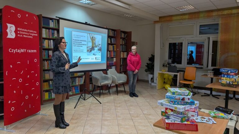 warsztaty sensoryczne pt. Jak mądrze bawić się z dziećmi