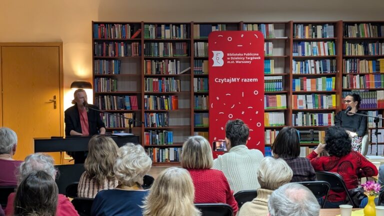 wieczór z muzyką i poezją w bibliotece