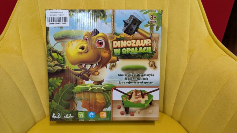 granie w gry planszowe w bibliotece