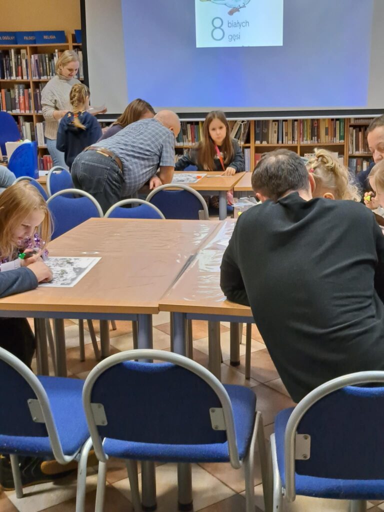 spotkanie biblioteczne dla dzieci