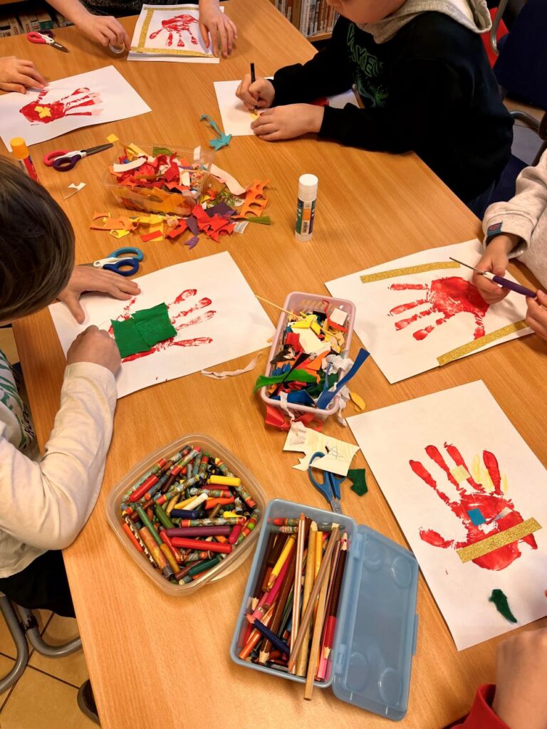 prace plastyczne stworzone przez dzieci