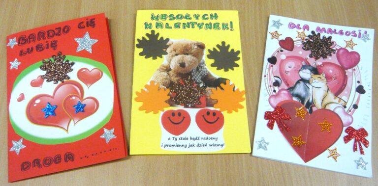 warsztaty walentynkowe w bibliotece