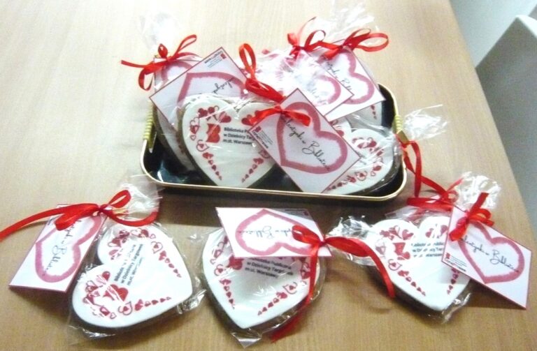 warsztaty walentynkowe w bibliotece