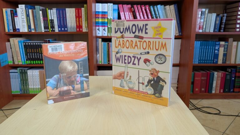 zimowe eksperymenty - zajęcia dla dzieci w bibliotece