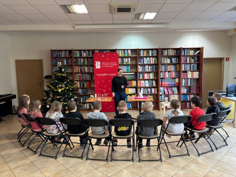 zimowe eksperymenty - zajęcia dla dzieci w bibliotece