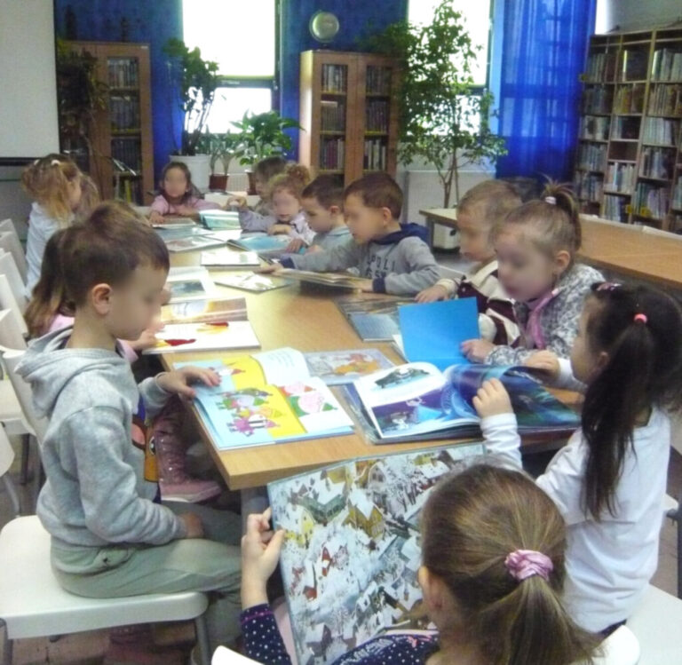 zajęcia dla dzieci w bibliotece