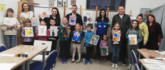 warsztaty artystyczne - malowanie obrazów inspirowanych twórczością Olgi Boznańskiej