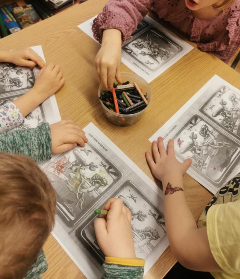 zajęcia biblioteczne dla dzieci