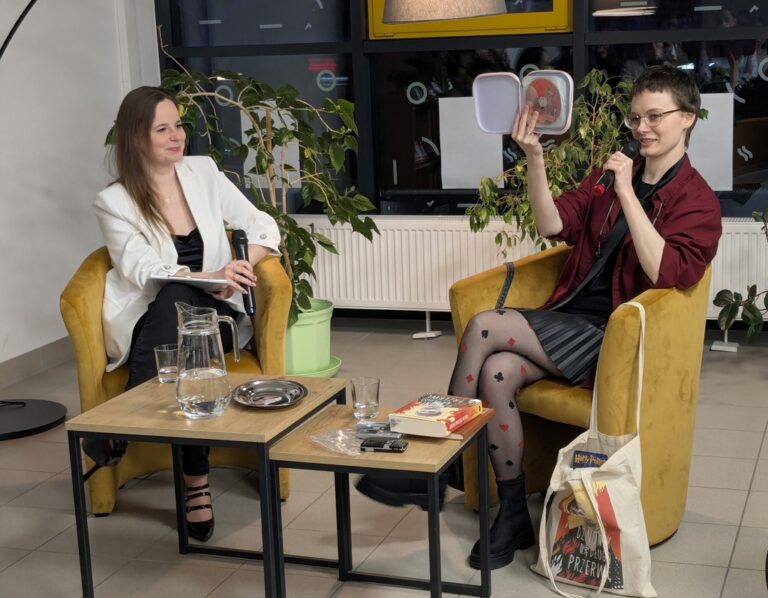 spotkanie autorskie z Adrianną Szymańską-Zacheją