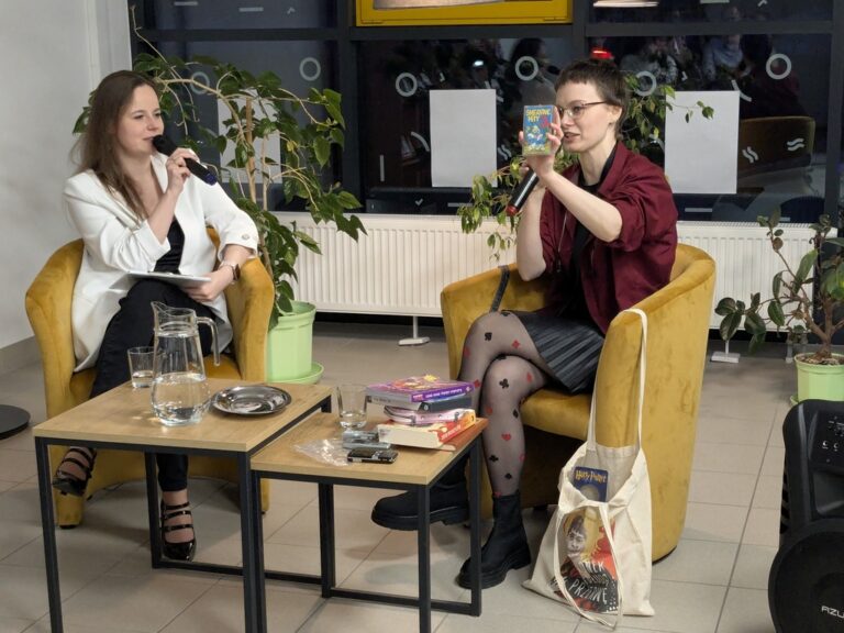 spotkanie autorskie z Adrianną Szymańską-Zacheją