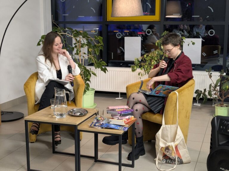 spotkanie autorskie z Adrianną Szymańską-Zacheją