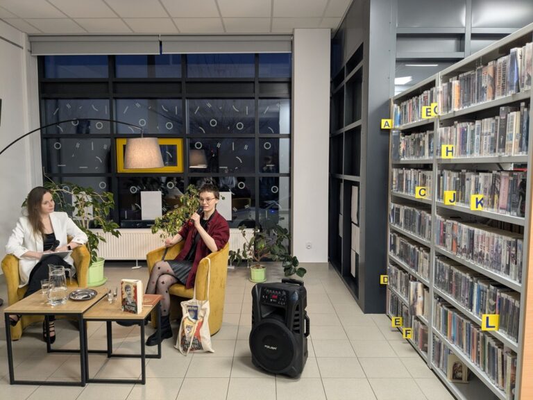 spotkanie autorskie z Adrianną Szymańską-Zacheją