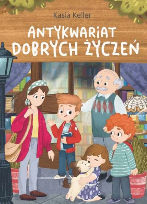 okładka książki antykwariat dobrych życzeń