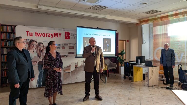 spotkanie w bibliotece - wieczór wspomnień poświęcony Pawłowi Elszteinowi