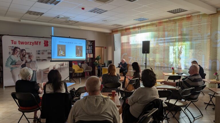spotkanie w bibliotece - wieczór wspomnień poświęcony Pawłowi Elszteinowi