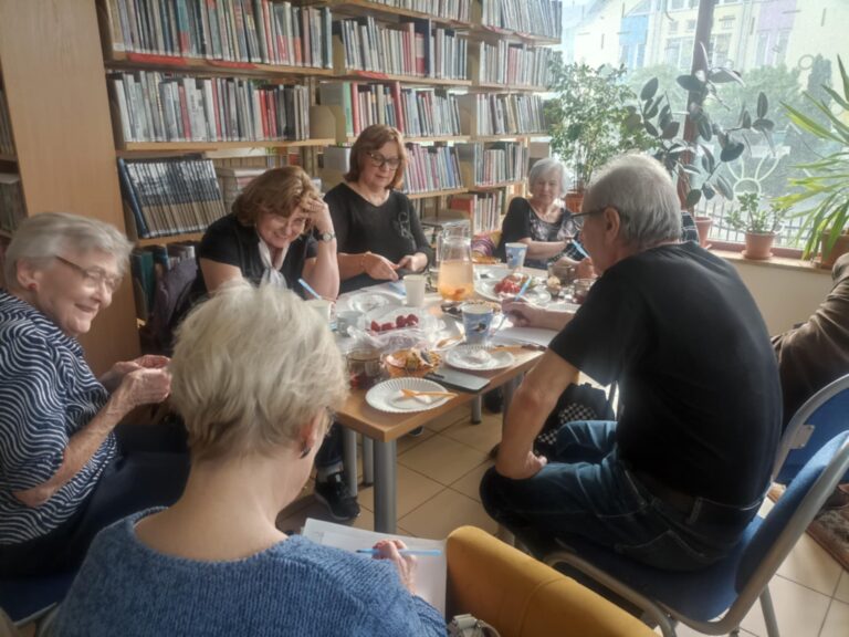 sąsiedzkie spotkanie poetyckie w bibliotece