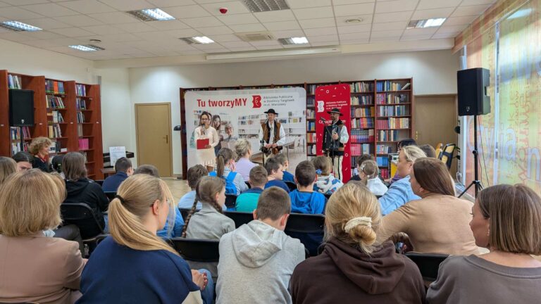 koncert kapeli góralskiej w bibliotece