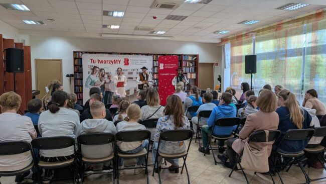 koncert kapeli góralskiej w bibliotece