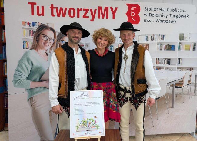 koncert kapeli góralskiej w bibliotece