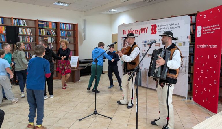 koncert kapeli góralskiej w bibliotece