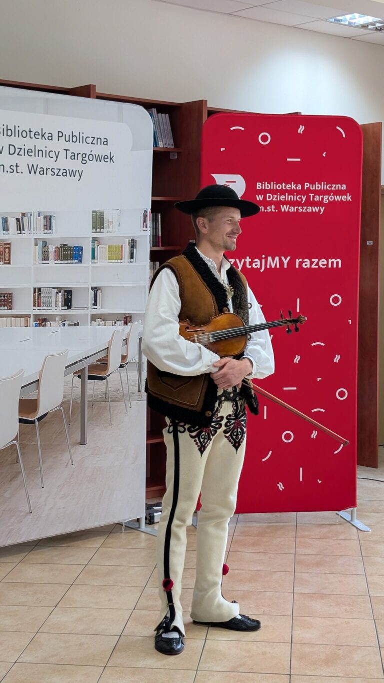 koncert kapeli góralskiej w bibliotece