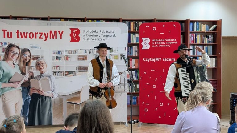 koncert kapeli góralskiej w bibliotece