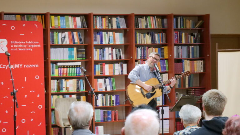 spotkanie poetycko-muzyczne w Czytelni