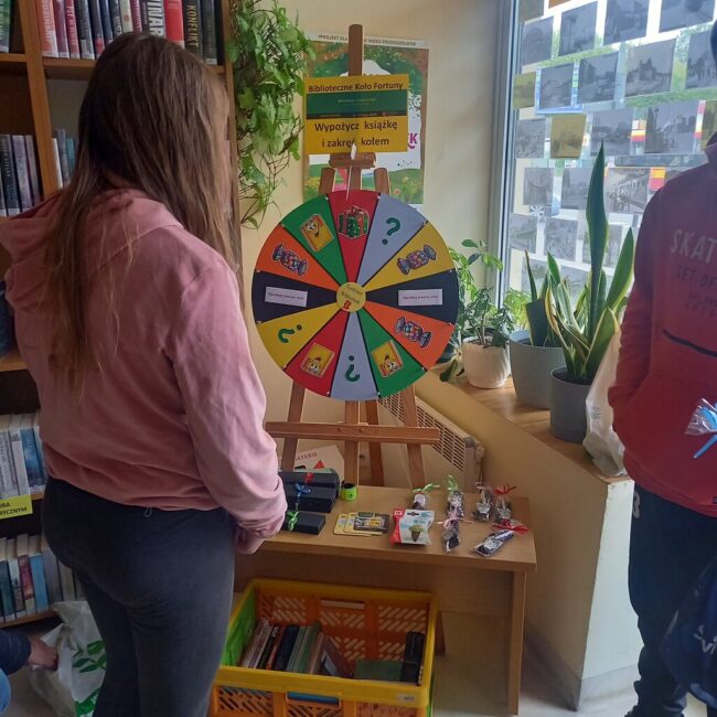 biblioteczne koło fortuny