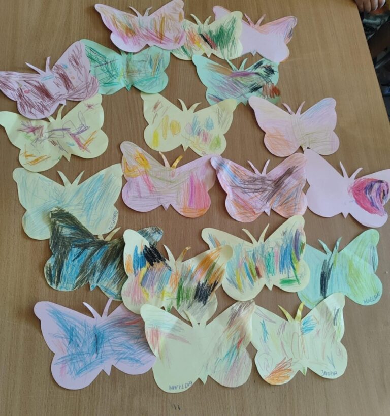 prace plastyczne wykonane przez dzieci