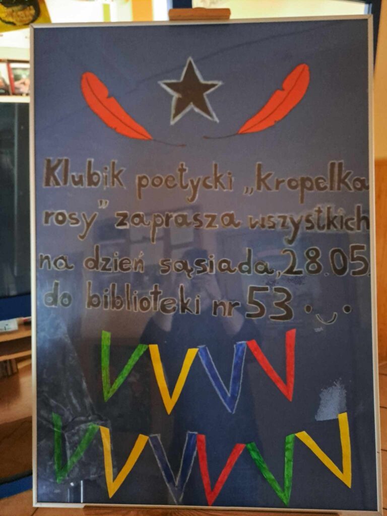 spotkanie klubu poetyckiego Kropelka rosy