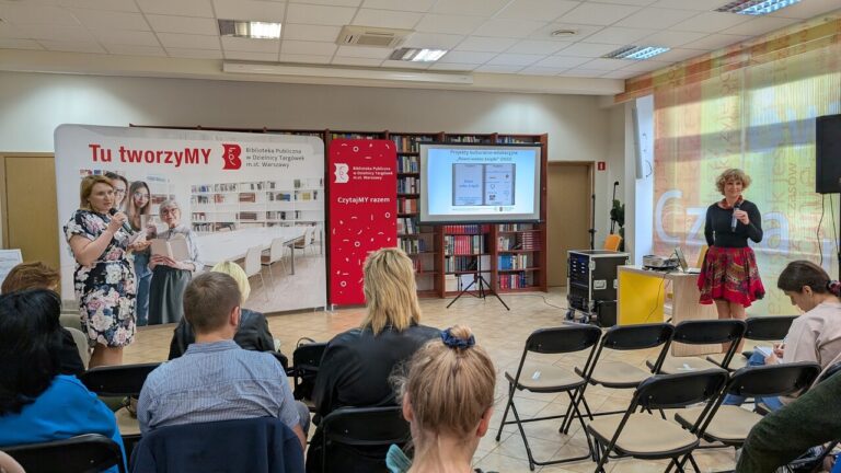 spotkanie w bibliotece