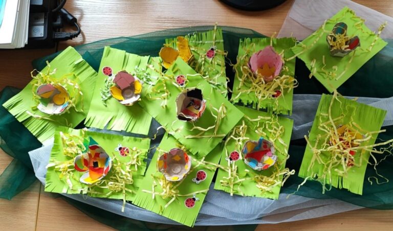 prace plastyczne wykonane przez dzieci