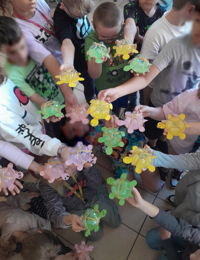 prace plastyczne wykonane przez dzieci