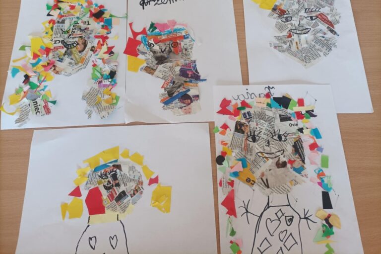 prace plastyczne wykonane przez dzieci