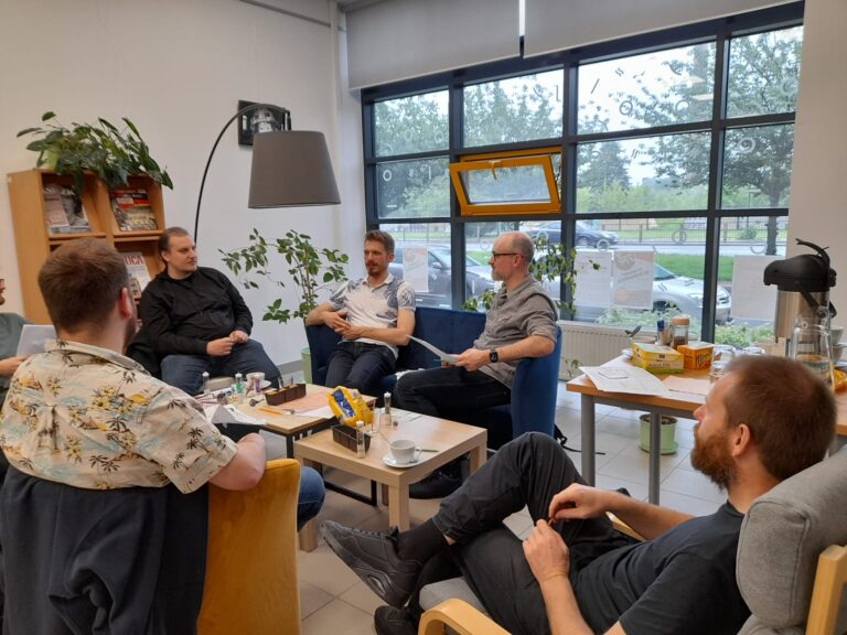 sesja RPG w bibliotece