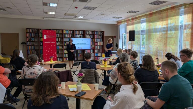 spotkanie w bibliotece