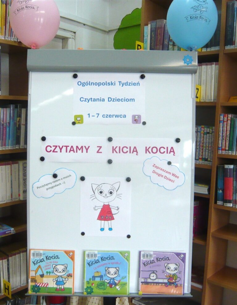 zajęcia dla dzieci w bibliotece