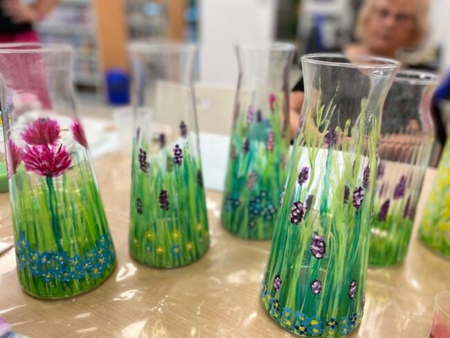 warsztaty ozdabiania karafki na wodę