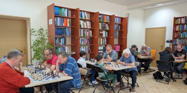 turniej szachowy w bibliotece