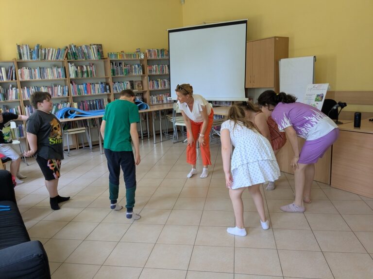 warsztaty sensoryczne w bibliotece