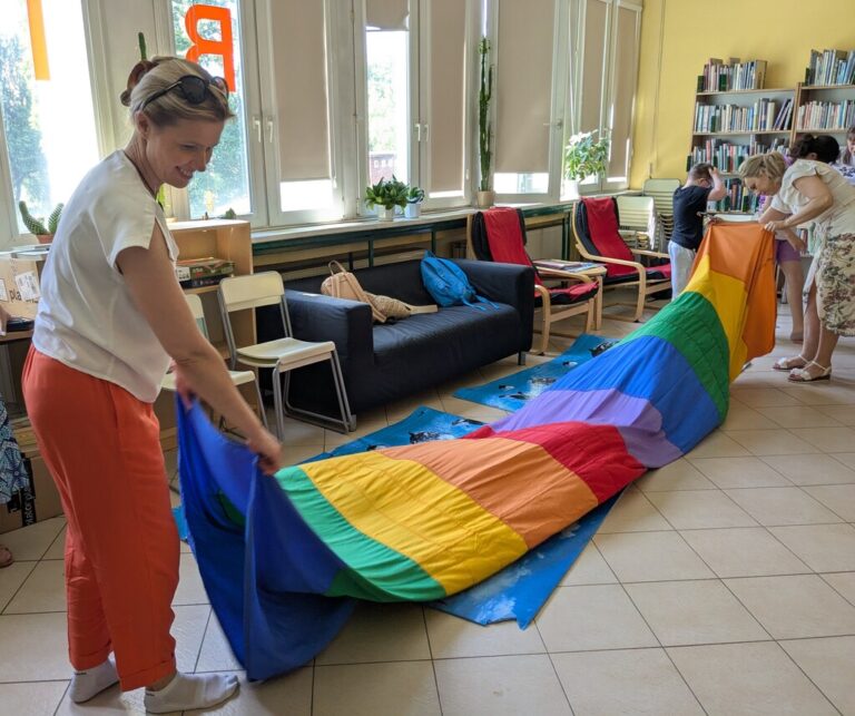 warsztaty sensoryczne w bibliotece