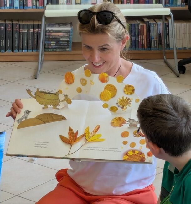 warsztaty sensoryczne w bibliotece