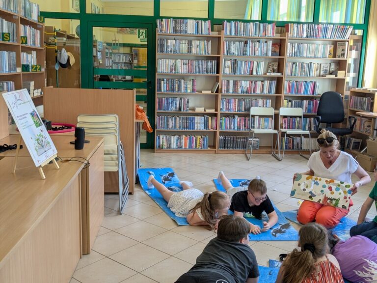 warsztaty sensoryczne w bibliotece