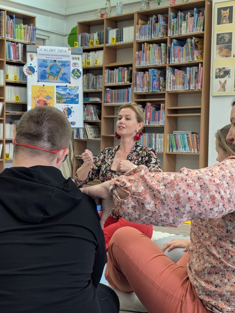 warsztaty sensoryczne w bibliotece