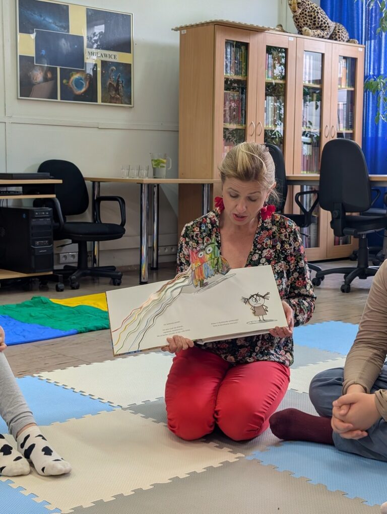 warsztaty sensoryczne w bibliotece