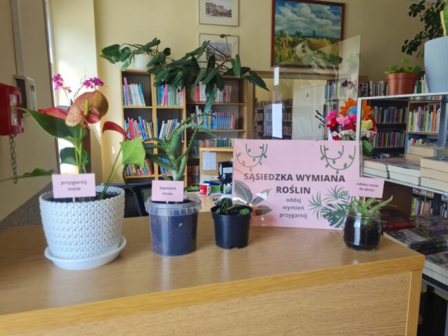 wymiana roślin
