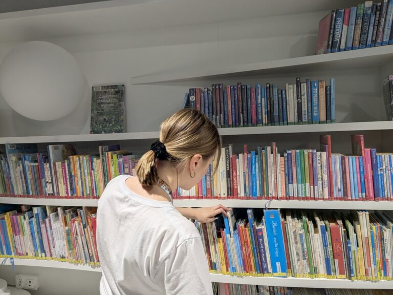 Metroteka - przygotowania do otwarcia biblioteki