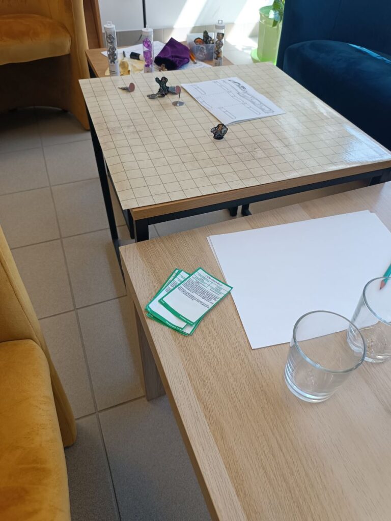 sesja RPG w bibliotece