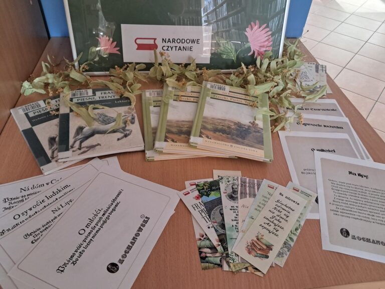 ekspozycja o Janie Kochanowskim w Wypożyczalni nr 2